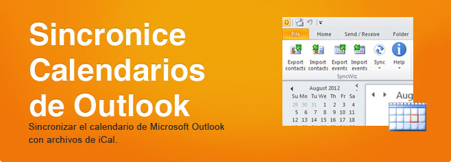 Sincronice  carpetas de Calendarios de Outlook. Sincronizar el calendario de Microsoft Outlook con archivos de iCal.